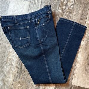 Ariat Men's Dark Rebar M5 Straight Leg, Size 36-34